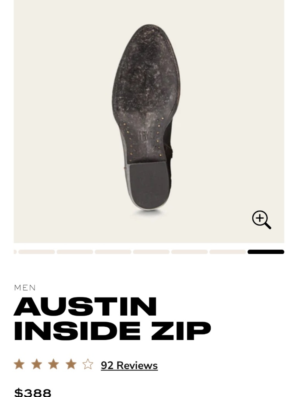 NWT Frye Austin western boots men - Picture 13 of 15